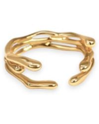 Alexie of Athens - Stacked Molten Ring - Lyst