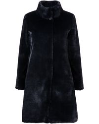 ISSY LONDON - Jackie Faux Fur Shearling Coat - Lyst