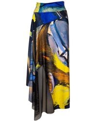 ARTISTA - Bird Printed Skirt - Lyst