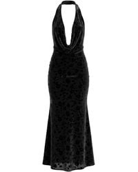 Alia Studio - Moon Devore Velvet Maxi - Lyst