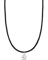 SHYMI - Cord Necklace With Fancy Shape - Lyst