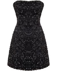 NAZLI CEREN - Casey Mini Sequin Dress - Lyst
