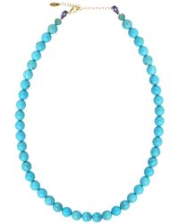 Kris Nations - Baller Gemstone Beaded Necklace - Lyst