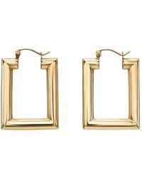 Öugie - The Squared Tube Hoops - Lyst