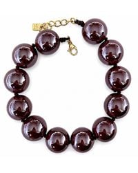 Michael Nash Jewelry - Lucy Chocolate Gumball Necklace - Lyst