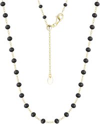 KAMARIA - Enamel Beaded Chain Necklace - Lyst