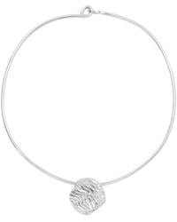 Arianne Delaney - Ripple Coral Torque Necklace Sterling - Lyst