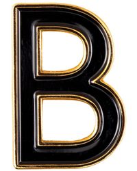 Make Heads Turn - Enamel Letter B Pin - Lyst
