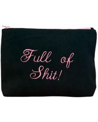 Lilly Loves - Full Of Shit Make Up Bag - Lyst