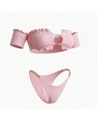 Bellaria - Cotton Candy Chain Bikini Set - Lyst