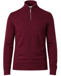 Seren London - Half Zip Wool Jumper - Lyst