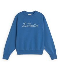 Thinking Mu - Hand-Embroidered Sweatshirt Bonnie Coast - Lyst