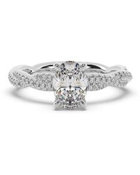 Artisan - 14K Cocktail Ring With Oval Lab-Grown Diamond - Lyst