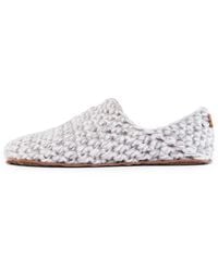 Kingdom of Wow - Neutrals Handmade Barefoot Wool & Bamboo Slippers - Lyst