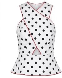 Mirimalist - Aura Polka Dot Bustier - Lyst