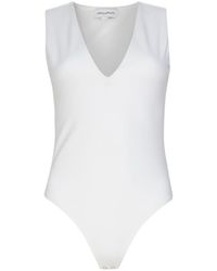 Circular Path - V Neck Bodysuit - Lyst