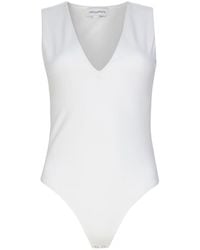 Circular Path - V Neck Bodysuit - Lyst