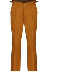 DAVID WEJ - Hugo Linen Trouser With Side Adjuster - Lyst