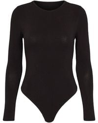 OW Collection - Erla Basic Long Sleeve Bodysuit - Lyst