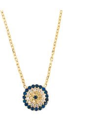 LÁTELITA London - Evil Eye Necklace - Lyst