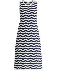 Paisie - Sleeveless Midi Knit Dress - Lyst
