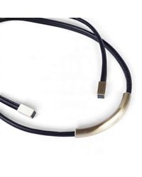 Svetlana Vukov - Fluid Lines Necklace - Lyst