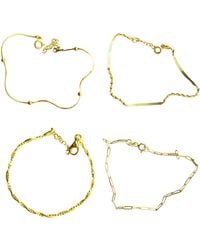 Spero London - Sterling Bracelet Layering Set - Lyst