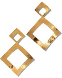 Jaredjamin - Toscana Diamond Drop Post Earrings - Lyst