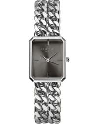 ROSEFIELD - Octagon Xs Ladies Double Chain Watch Studio Edition With Dial - Lyst