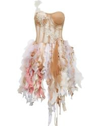 Paloma Lira - Neutrals Upcycled Dress - Lyst