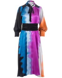 Roses Are Red - Timeless Silk Dress - Lyst