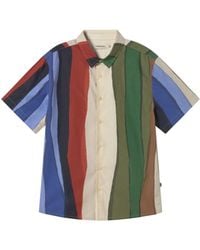 Thinking Mu - Striped River Tom Shirt - Lyst