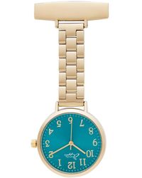 Bermuda Watch Company - Annie Apple Meraki Link Nurse Fob Watch - Lyst