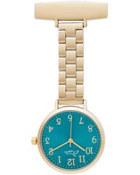 Bermuda Watch Company - Annie Apple Meraki Link Nurse Fob Watch - Lyst