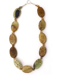 Shar Oke - Serpentine Necklace - Lyst
