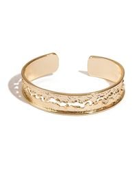 Ebru Jewelry - Golden Wave Cuff Adjustable Bracelet - Lyst