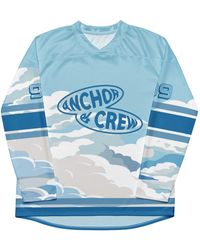Anchor and Crew - Cloud Thoughts Pattern Recycled Fabric Hockey Jersey - Lyst