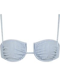Montce - Classic Stripe Simonette Bikini Top - Lyst