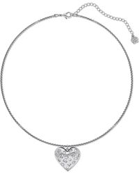 Cloud Haven - Paw Prints On My Heart Necklace - Lyst