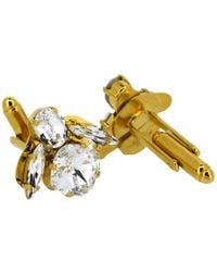 Vickisarge - Neutrals The Clear Bee Cufflinks - Lyst