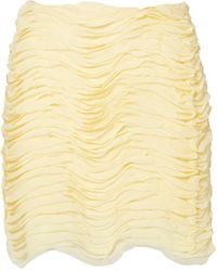 SVETA Milano - Neutrals Giglio Mini Skirt - Lyst