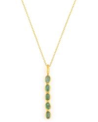 Opium Jewels - Wand Necklace - Lyst
