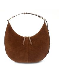 Apatchy London - The Nora Tan Suede Bag - Lyst