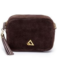 Hay Life - X Elie Beaumont Suede Camera Bag - Lyst
