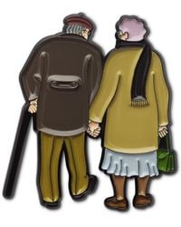 Make Heads Turn - Enamel Pin Timeless Lovebirds - Lyst