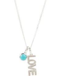 Charlotte's Web Jewellery - Love Rocks Necklace And Charm - Lyst