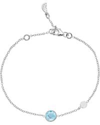 Auree - Salina Topaz & Disc Bracelet - Lyst