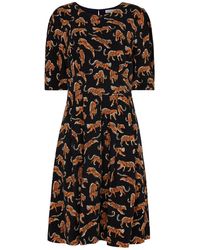 Emily and Fin - Meredith Leaping Leopards Dress - Lyst