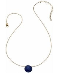 Heather Hawkins Jewelry - Faceted Layering Coin Gemstone Necklace - Lyst