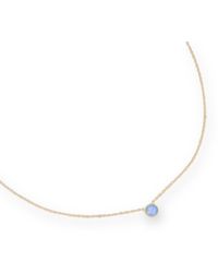 Divine Aria - The Willow Opal Necklace Tarnish Free - Lyst